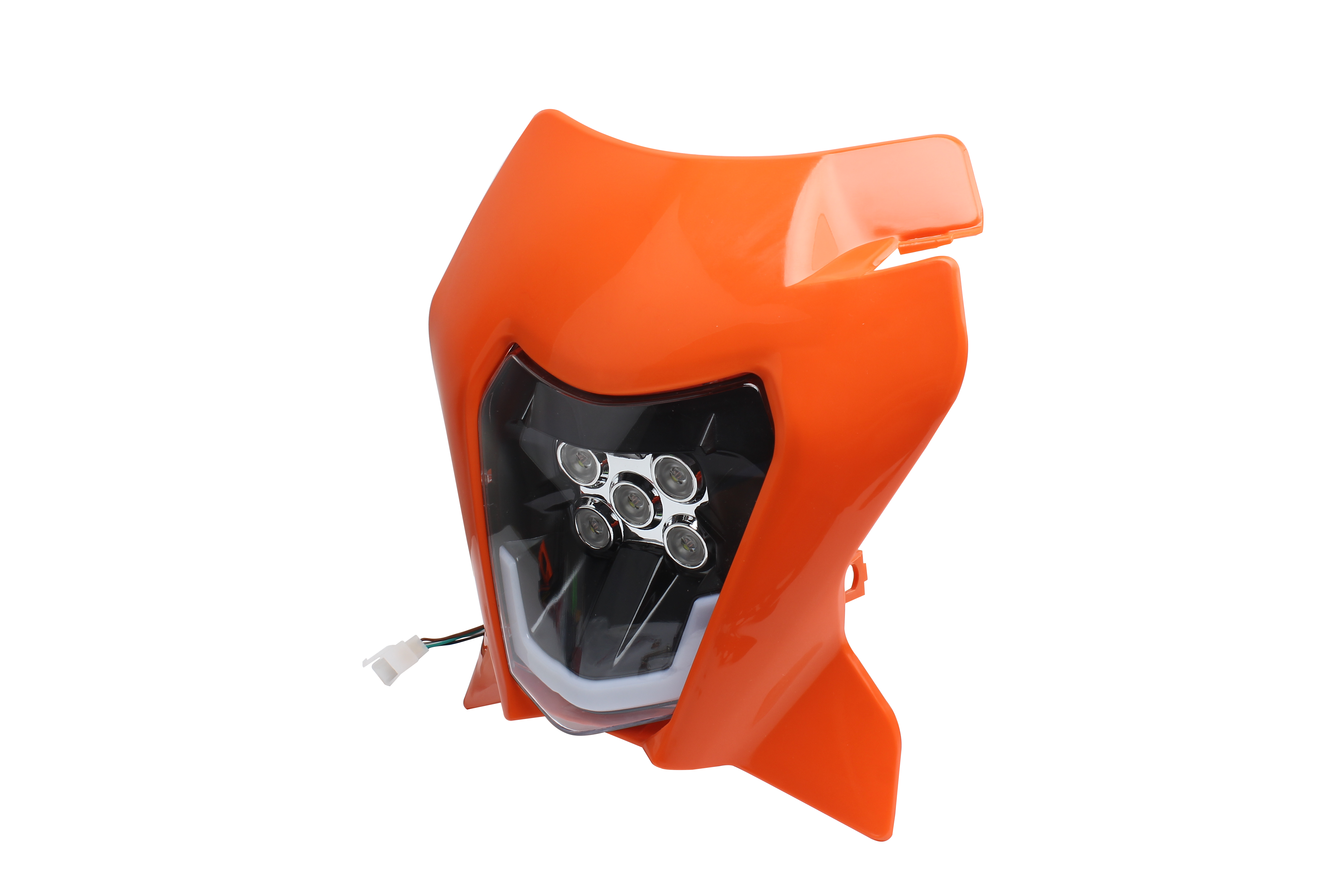 New Motorcycle LED Headlight Dual Sport for Motocross Dirt Bike Headlamp EXC 300 450 690 Enduro R SMC-R XC XC-F SX 2012-2021