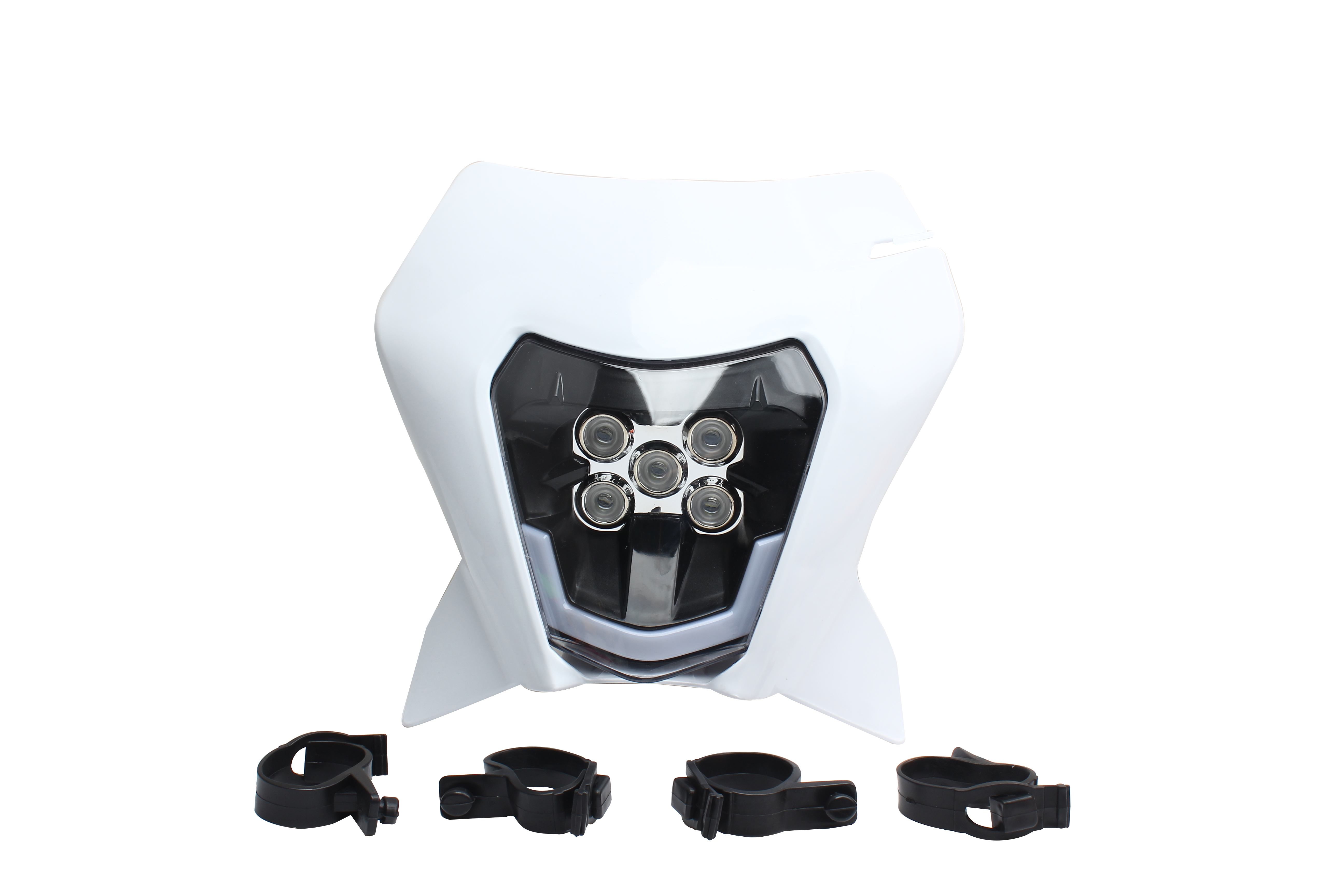New Motorcycle LED Headlight Dual Sport for Motocross Dirt Bike Headlamp EXC 300 450 690 Enduro R SMC-R XC XC-F SX 2012-2021
