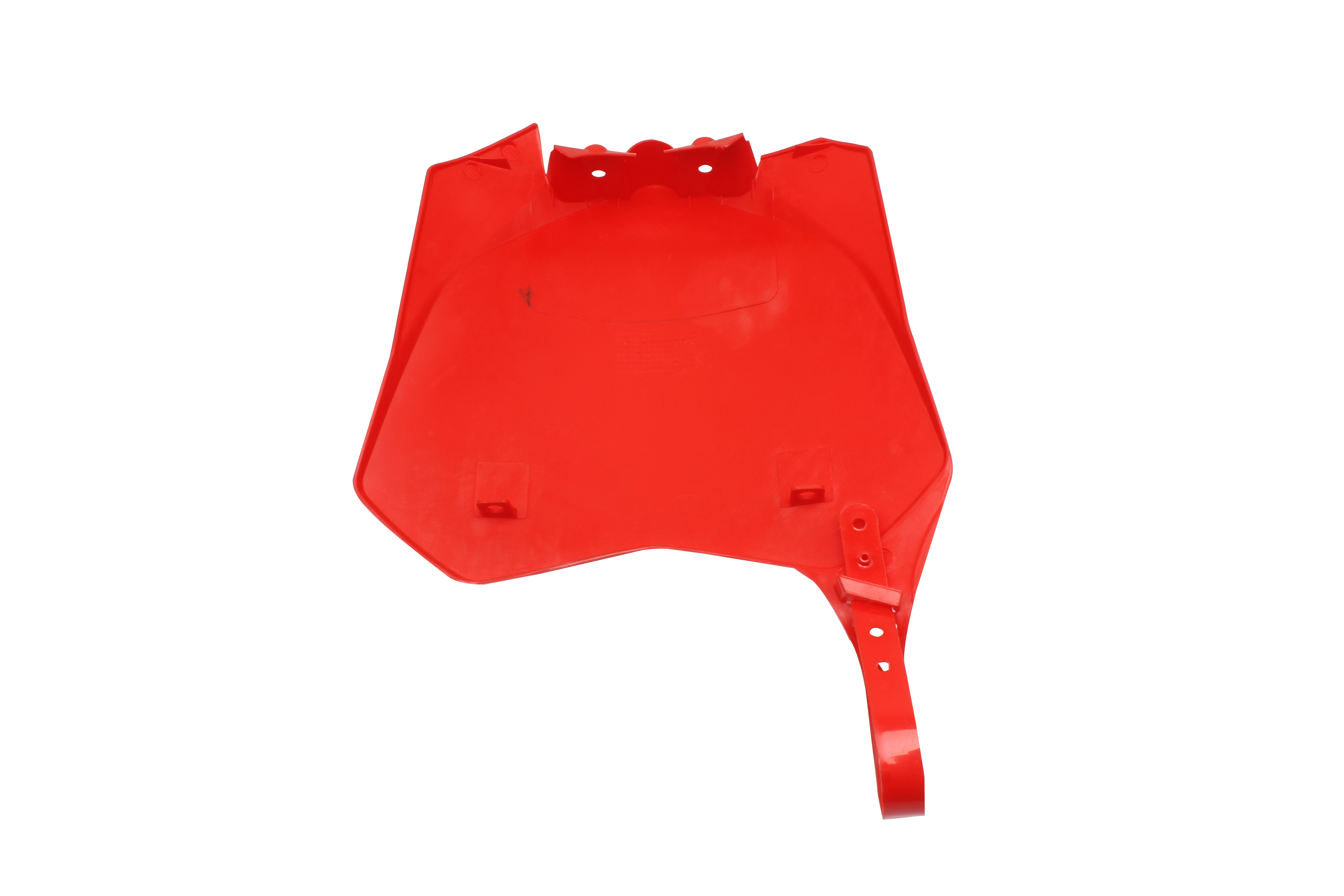 Plastic Front Number Plates Name Plate Red for Honda CRF250R 10-13 CRF450R 09-12 Off Road Racing Motocross Free Shipping