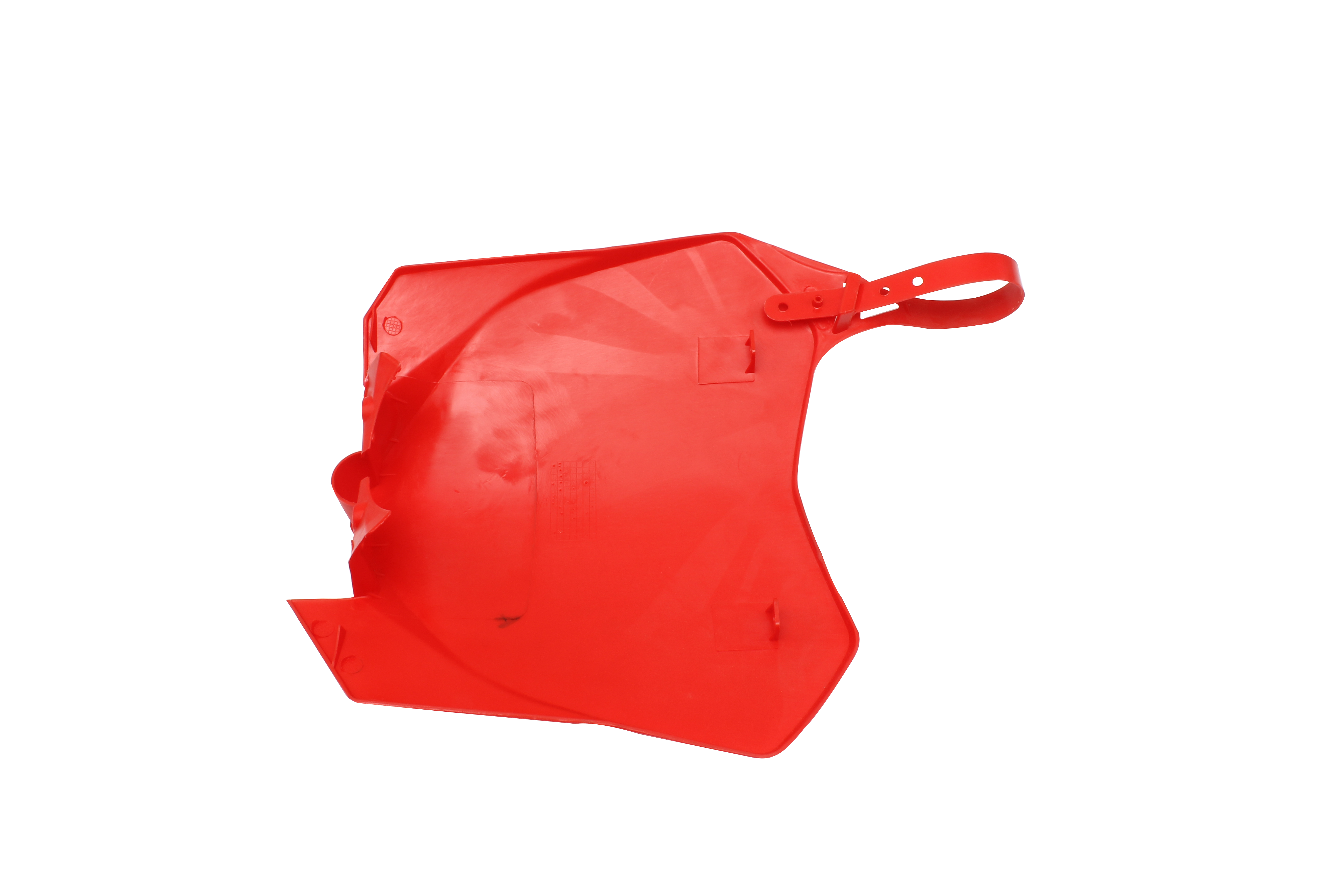 Plastic Front Number Plates Name Plate Red for Honda CRF250R 10-13 CRF450R 09-12 Off Road Racing Motocross Free Shipping