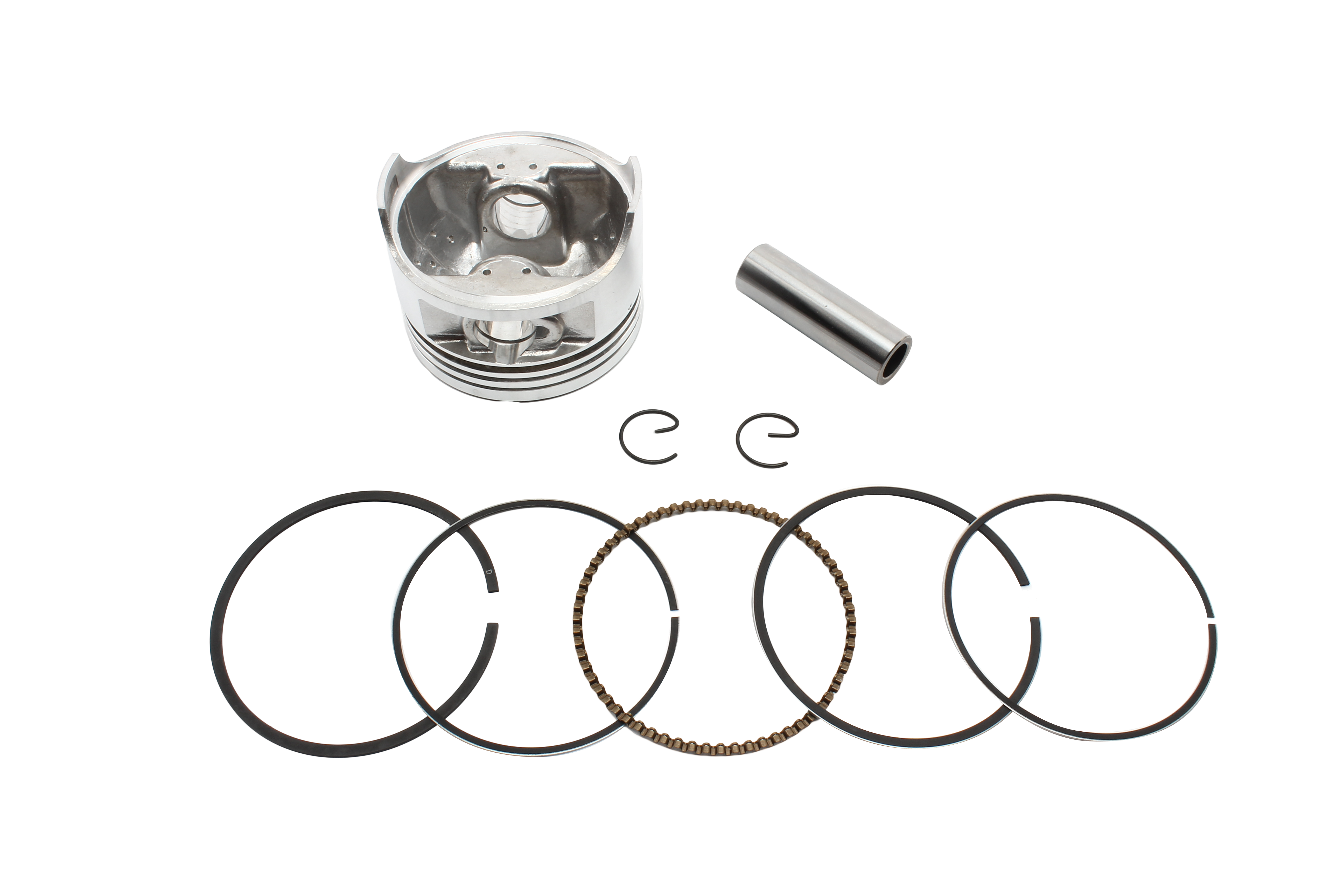 Fit for Motorcycle Engine Lifan Zongshen CG200CC Air-cooled Water-cooled Parts 63.5mm Piston 15mm Pin Ring Kit for ATV Dirt Bike