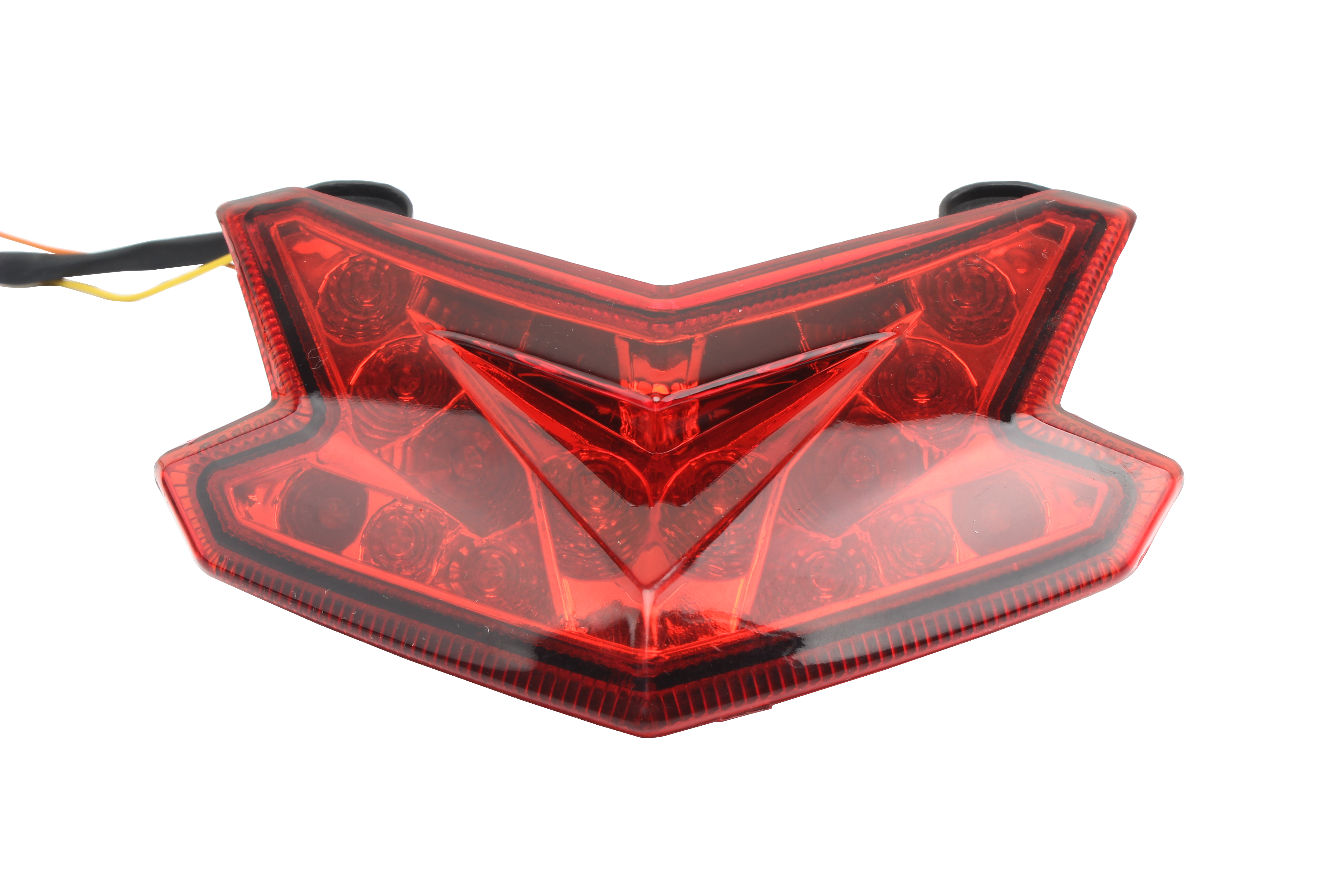 Arrows Led Motorcycle Tail Light for Kawasaki ZX6R Z800 Z125 2016 2022 Turn Signal Warning Brake Light Universal Multifunction