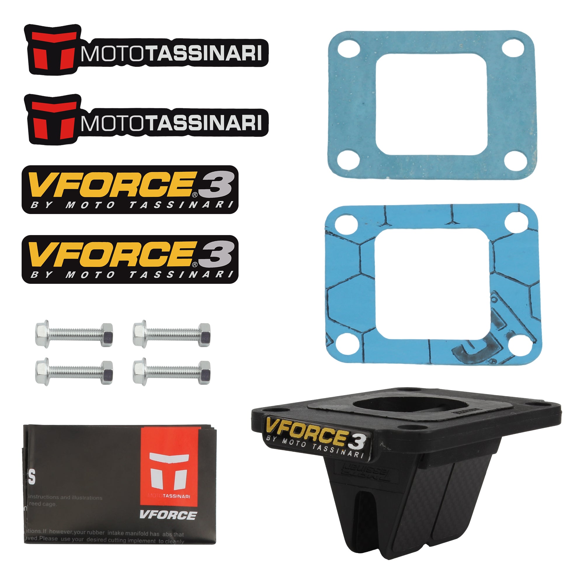 Dit Pit Bike Accessories Motorcycle V-Force 3 Carbon Fiber Reed Valve V364 Kit For Suzuki RM65 Kawasaki KX65 All Year