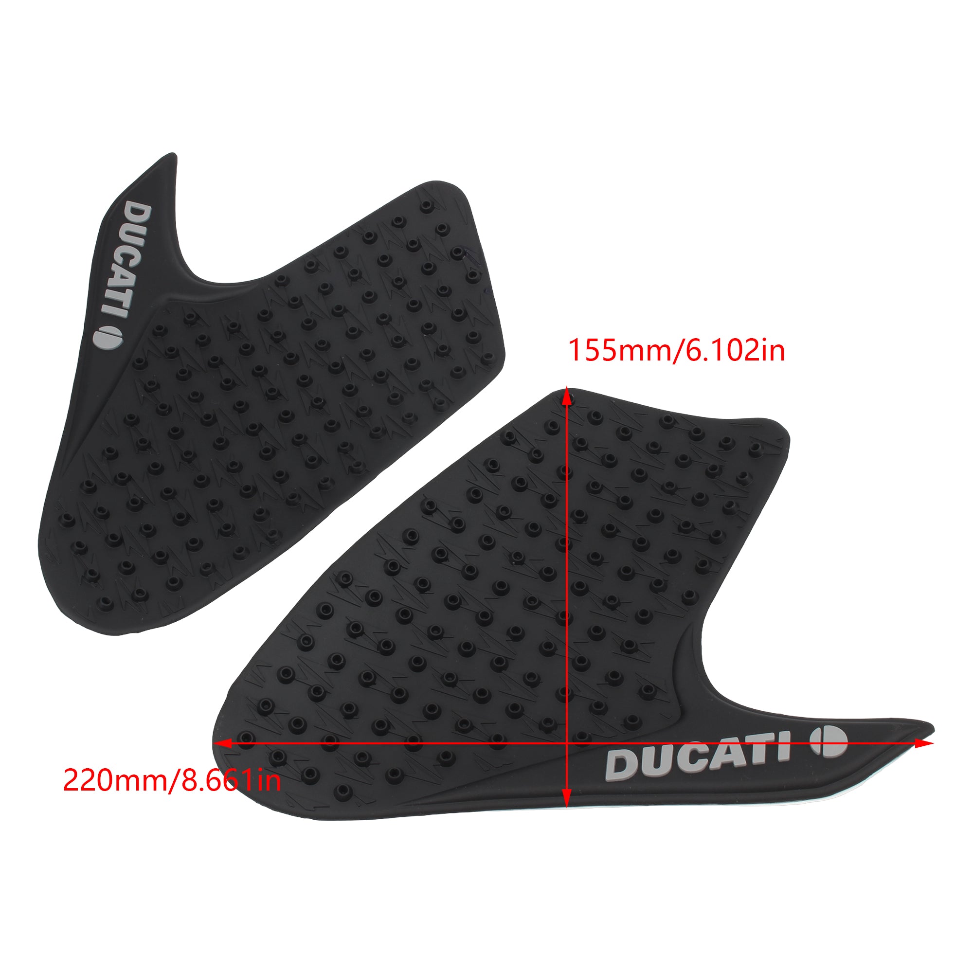 Motorcycle Fuel Tank Insulation Side Anti Slip Sticker for Ducati 696 796 795 821 1100/S Motocross Sticker Accesorios