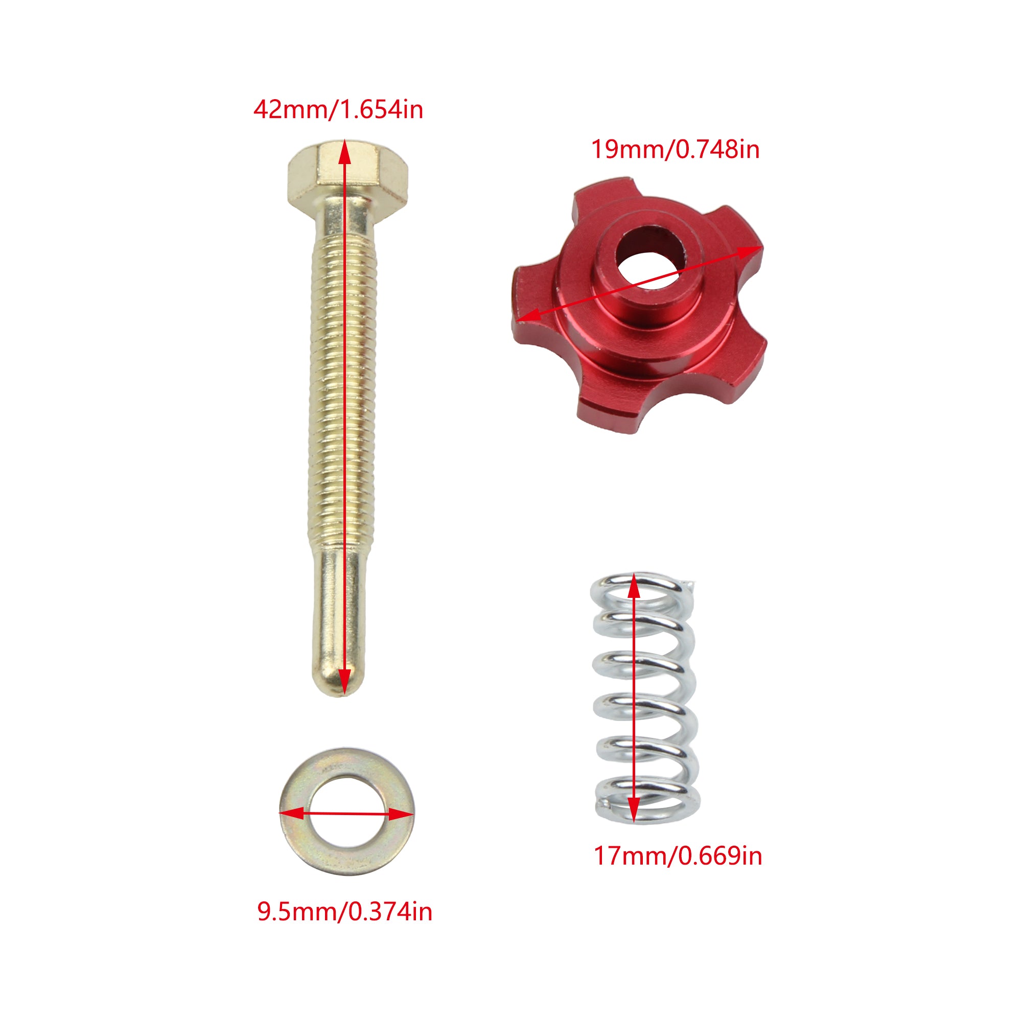 Motor Carburetor Idle Speed Screw Motorcycle Carburetor Idle Adjuster Screw Set Tuning Spare Parts for 21-34MM For PWK Parts