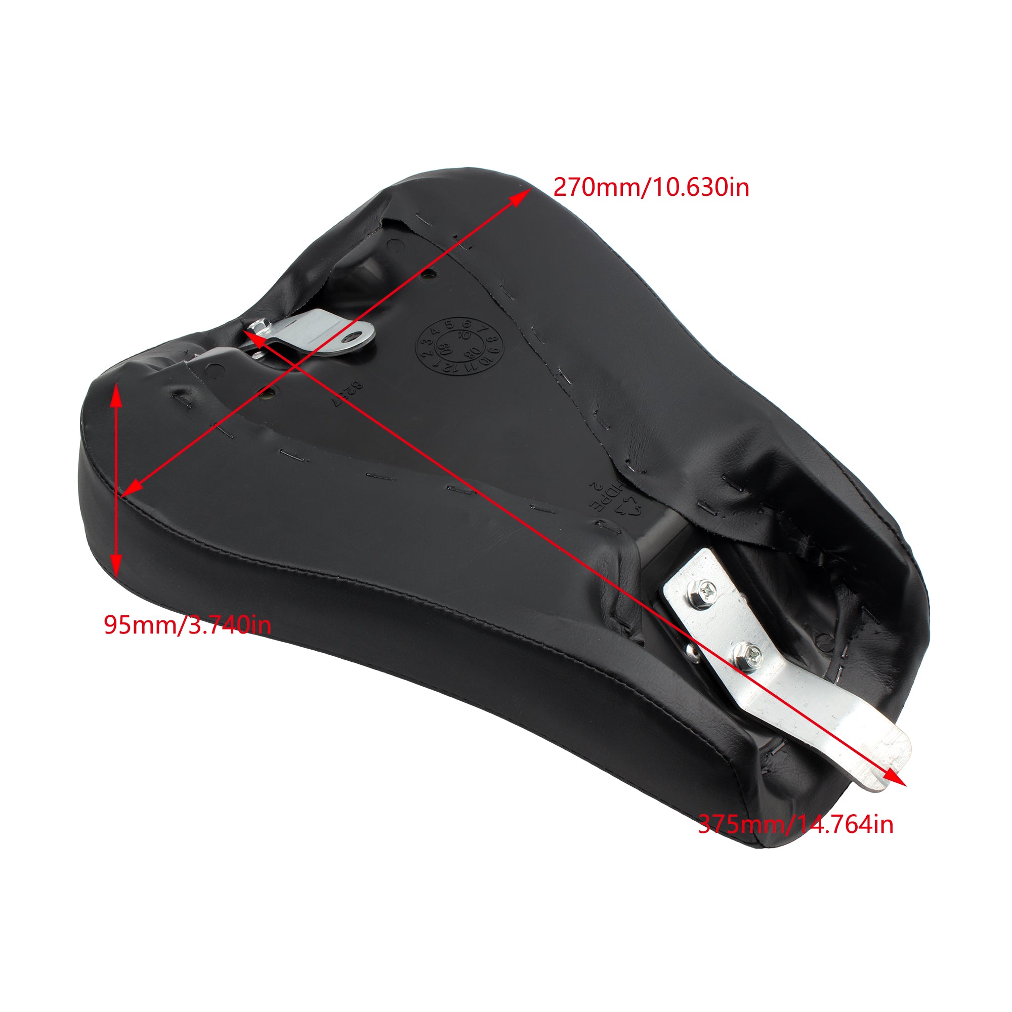 2004-2015 Motorcycle Front Driver Rider Solo Seat Cushion for Harley Sportster XL1200 X48 Moto Black Cushion Pad Enduro