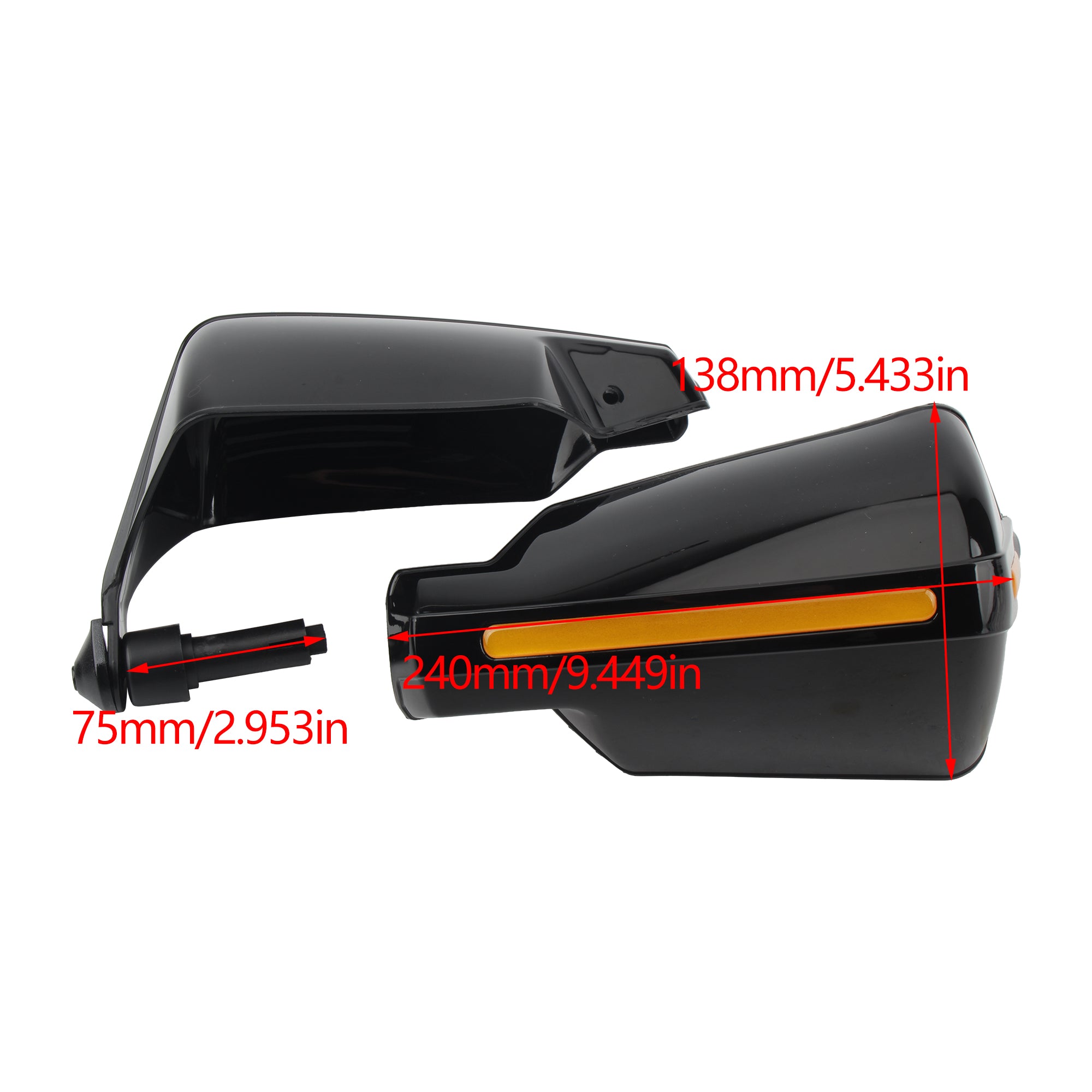 Motorcycle Handguard Protector Parts Enduro Moto Accessories Motocross Dirt Bike Windproof Hand Guard Handle Protector Shield