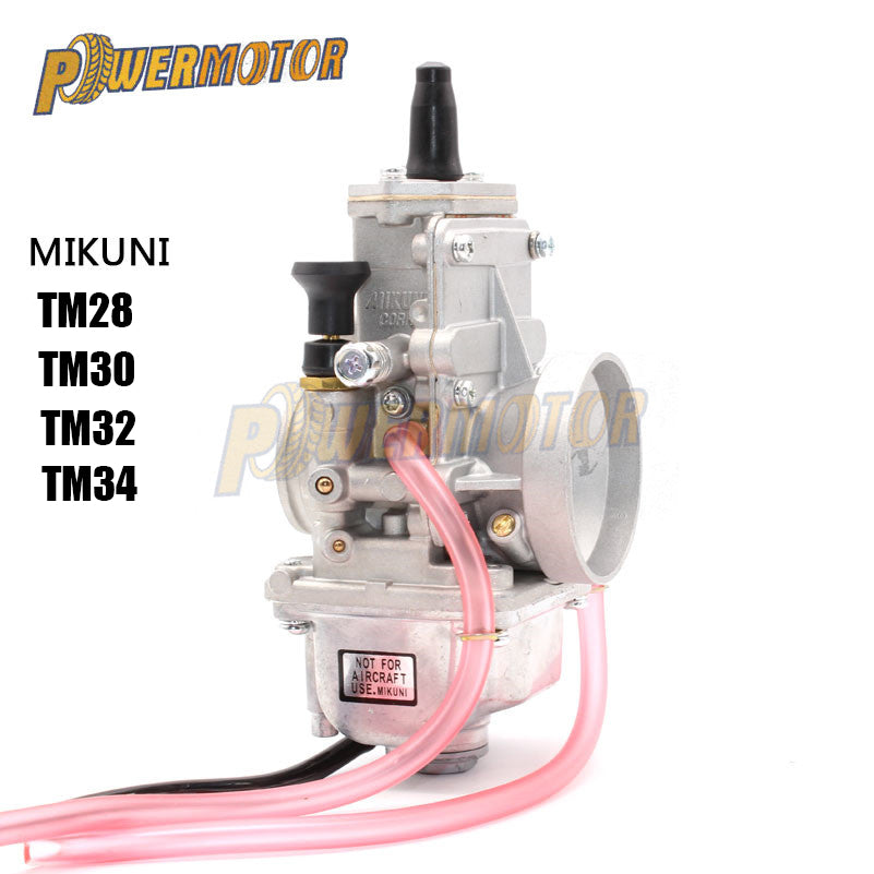 Carburetor Vergaser Carb TM28 TM30 Flat Slide 34mm Carburetor Spigot TM34-2 42-6100 TM-32 Rep for Mikuni Honda 250 LT250 Racing