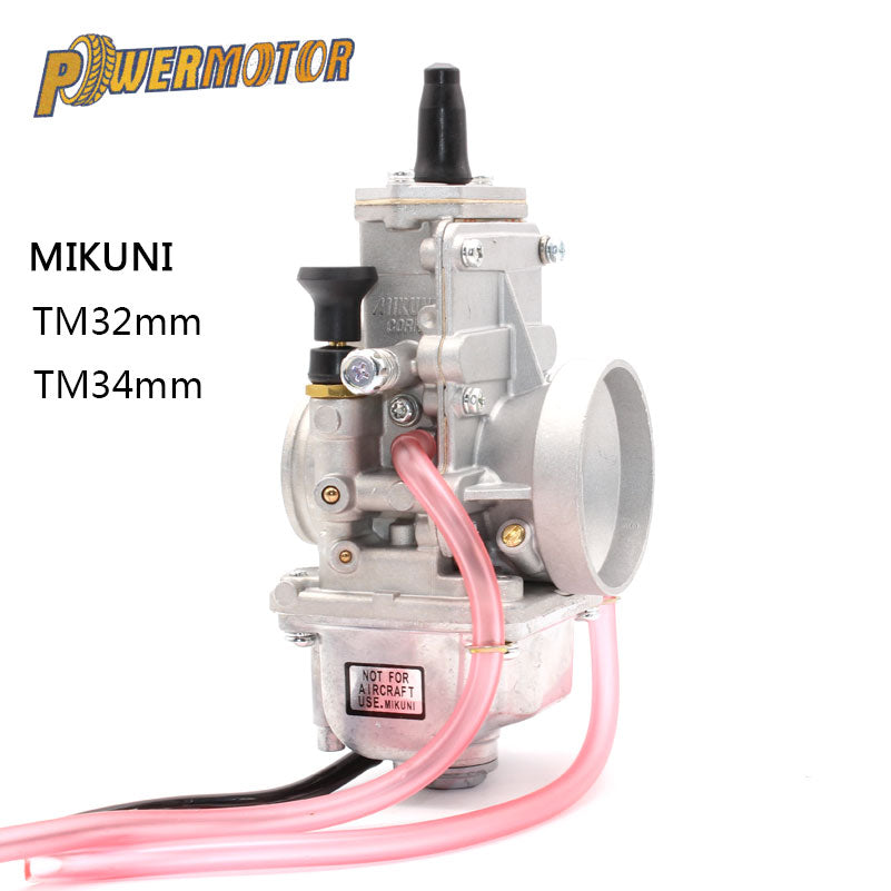 Carburetor Vergaser Carb TM28 TM30 Flat Slide 34mm Carburetor Spigot TM34-2 42-6100 TM-32 Rep for Mikuni Honda 250 LT250 Racing