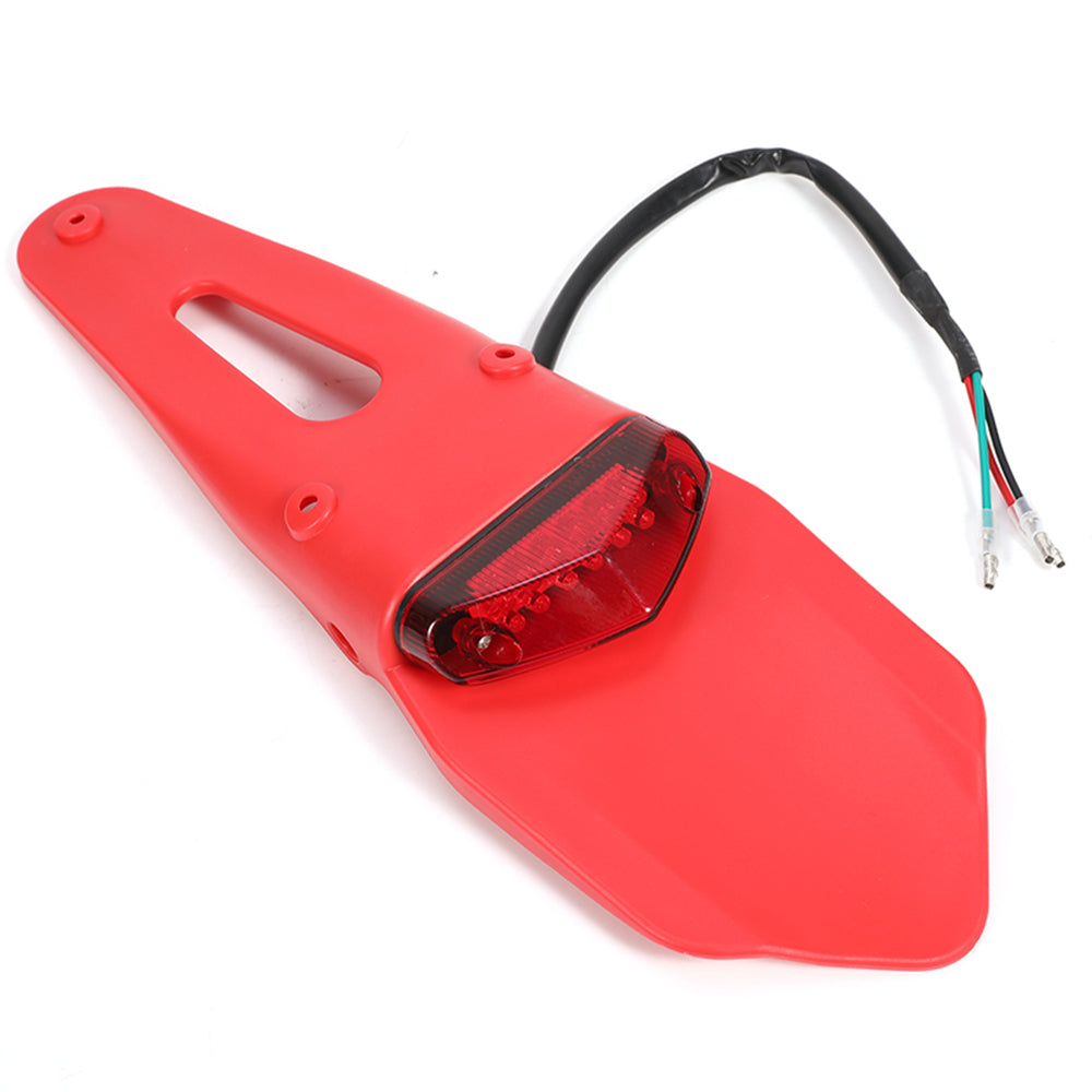 Motorcycle TailLight Dirt Bike Rear Fender Brake Stop 12 LED Tail Light for SUZUKI HUSQVARNA TE250 TE300 RMZ250 RMZ450 DRZ40