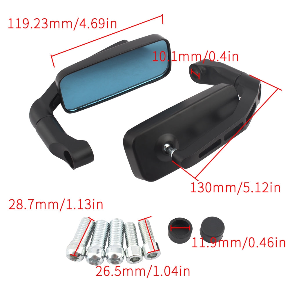 Motorcycle Rearview Mirror Prince Rearview Mirror