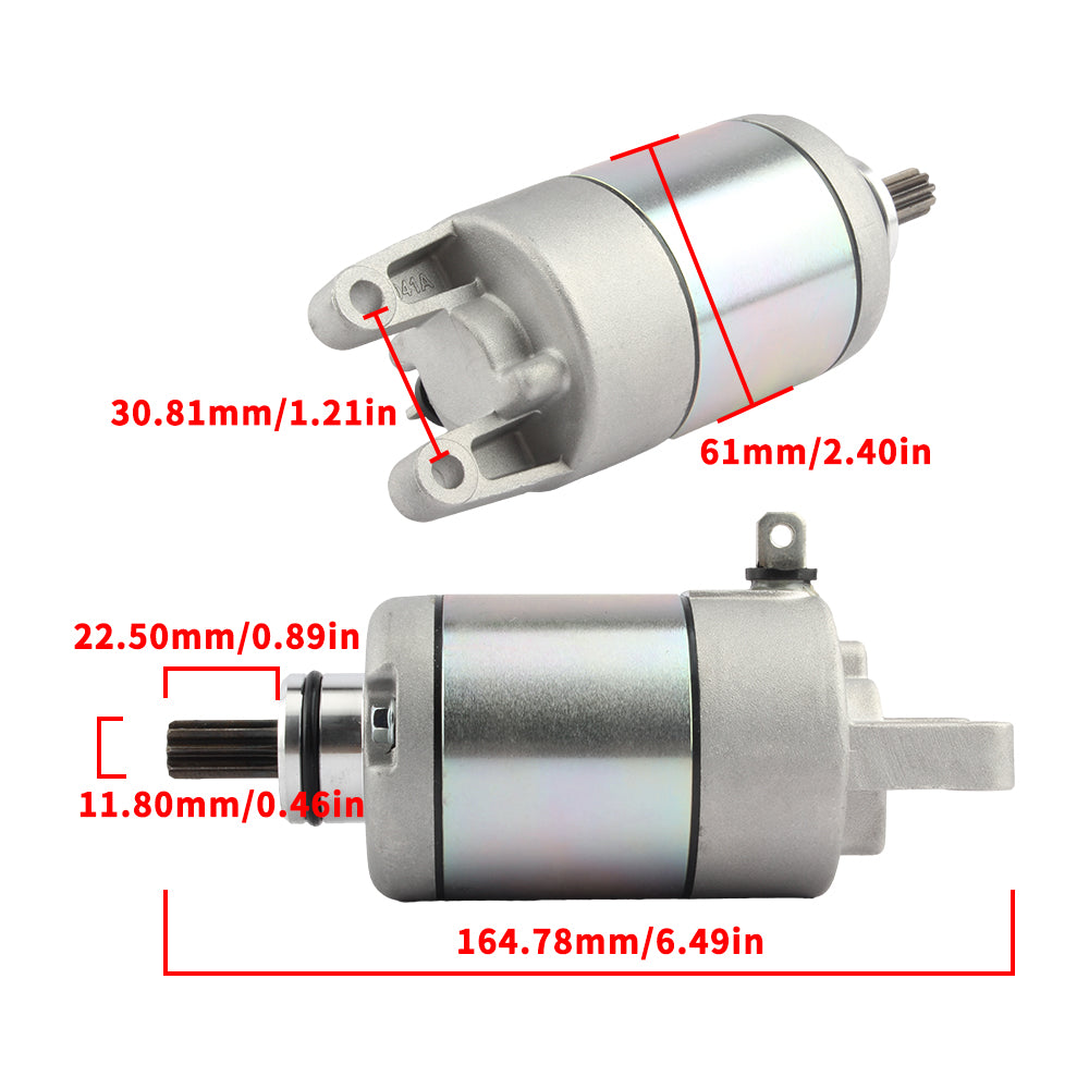 For Yamaha Motorcycle Starter Motor CZD X-MAX 250 300 ABS EVOLIS 2015-2018 Electric Starter Supermoto Accessories B74-H1890-00