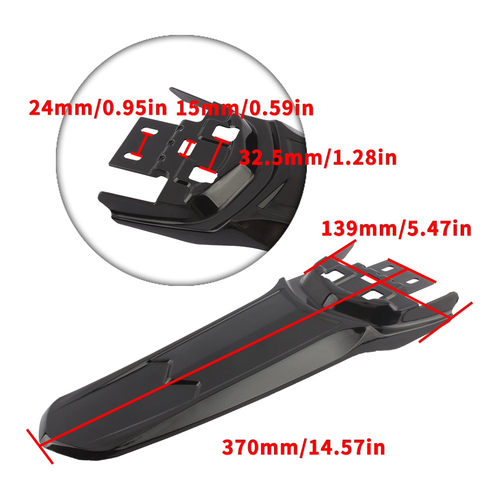 About Sur Ron Light Bee X Rear Tail Fender Motorcycle Accessories Mudguard Extended Talaria Scooter E-bike Dirt Pit Bike Surron